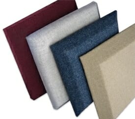 Fabric Wrapped Sound Absorbing Ceiling & Wall Panels